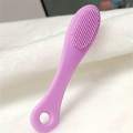 New Silicone Nose Cleaning Brush Soft Bristle Facial Cleansing Brush With Finger Glove For Blackhead Removal. 