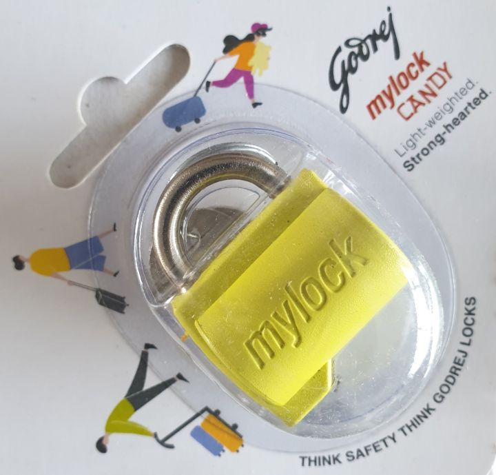 "Godrej" MyLock Candy padlock- Green