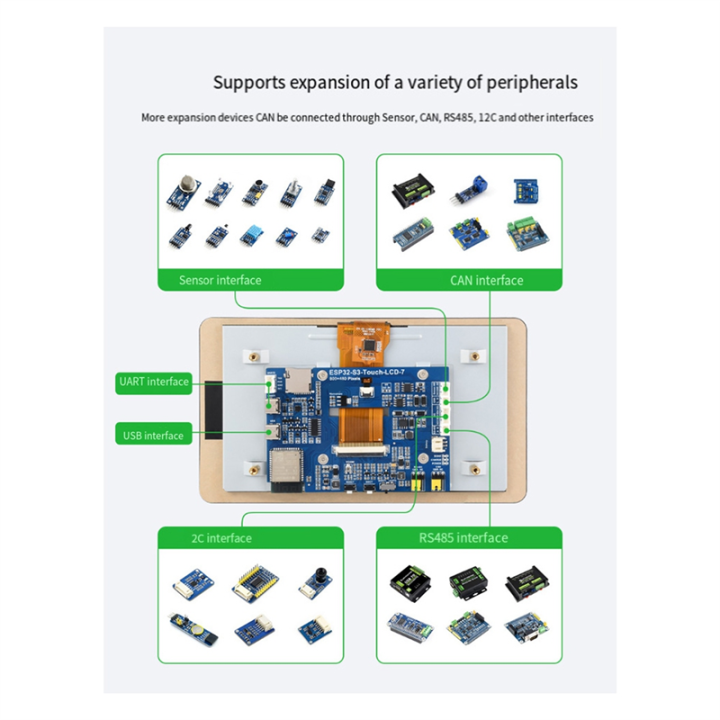 ARELENE%207%20Inch%20Capacitive%20Touch%20Screen%20ESP32%20S3%20with%20Board%20LVGL%20Programming%20Development%20CAN%20RS485%20I2C%20Peripheral%20Interface%20-%20Image%207