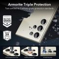 ESR Samsung Galaxy S24 Ultra Camera Lens Protector Individual Lens Protectors Scratch-Resistant Ultra-Thin Tempered Glass. 