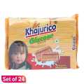 Khajurico Glucose Biscuit 200Gm Set Of 24. 