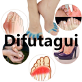 Difutagui 2pcs=1pair New Protective Toes Separator Suitable Bunion Corrector Sales promotion Material Soft Gel Straightener Spacers Stretchers Care Tool. 