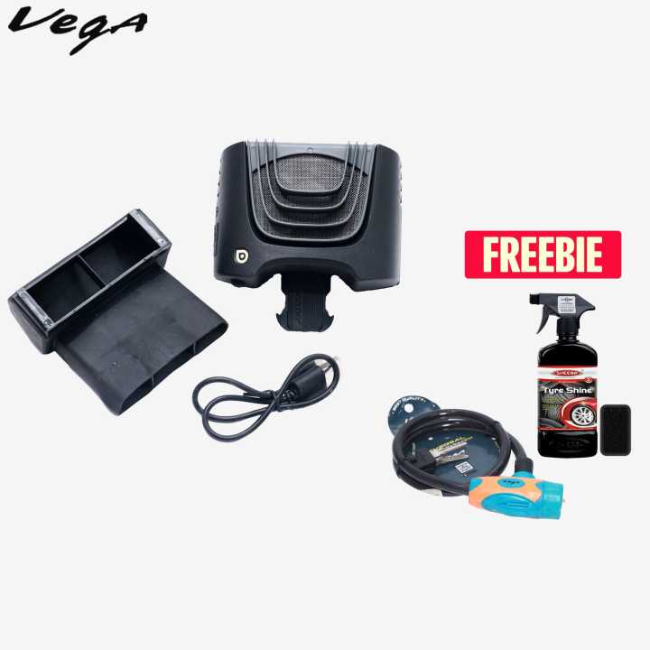 VEGA BLUE SNAP WITH FREE ACC/LOCK(Universal Key Lock) AND SIPLTP125
(Sheeba Tyre Shine Polish)