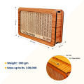Wooden Money Piggy Bank, Money Saving Box, Gullak with Savings Chart, 100000 Rupees Goal Tracker, Cash Collection Bank for Kids and Adults(1Pc). 