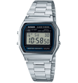 Casio Stainless Steel Digital Watch For Men A158WA-1DF. 