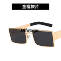 Difutagui Original [ New ] Large Square Frame Sunglasses 2021 Hong Kong Style New Fashion Vintage Sunglasses TikTok Hip Hop Disco Sun Glasses. 