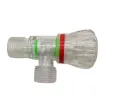 Transparent Unbreakable Angle Valve. 
