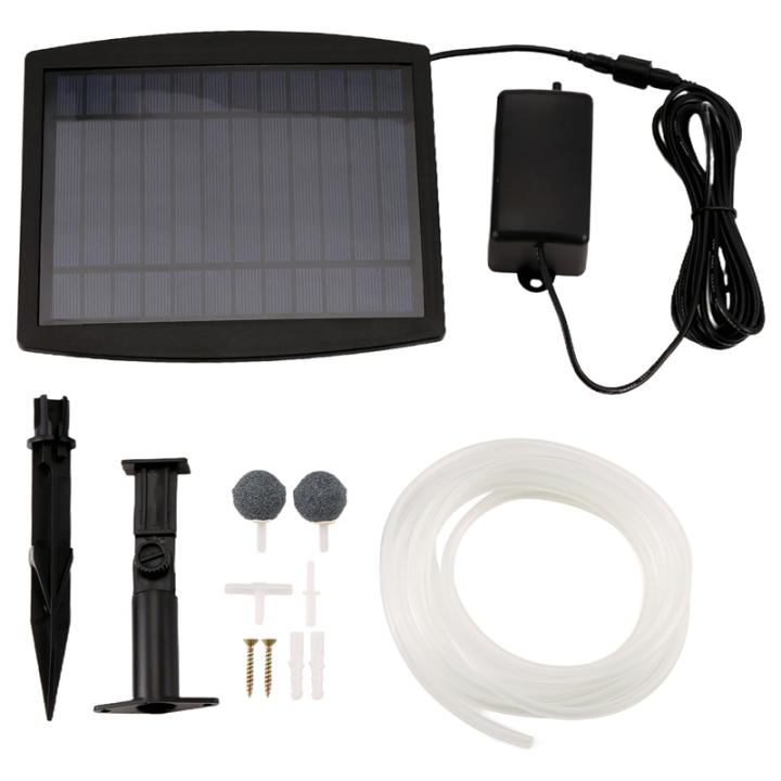 Aquarium Air Pump Oxygenator, 2.5W Solar Air Pump