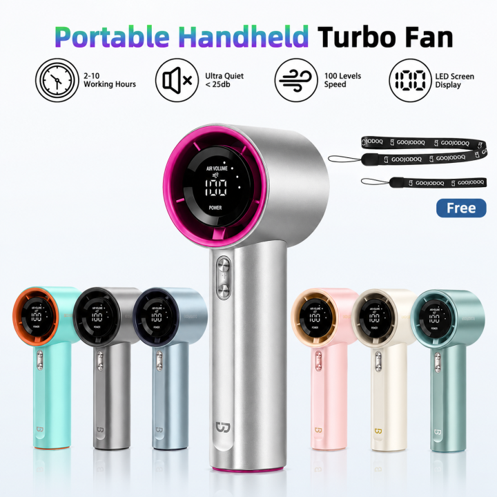 Chiso%20Nepal%20Mini%20Portable%20Fan%20Upto%208%20hours%20Battery%20%7C%20Portable%20Hand%20Fan%20Outdoor%203000mAh%20Battery%20Powerful%20100-High%20Speed%20Led%20Display%20Handheld%20Fan%20Rechargeable%20Personal%20Fan%20-%20Image%204