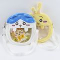 Cute Plush Shoulder Messenger Bag Usaki Hachiware Crossbody Bag Cartoon Transparent Chiikawa Bag Women. 