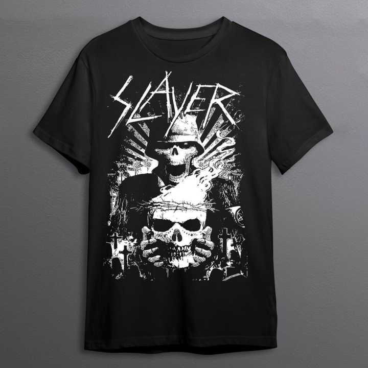 Slayer Band Printed T-Shirt For Men and Women