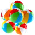 Globo iatable playing in the pool, beach ball birthday party, summer water toy for over 3 years. 