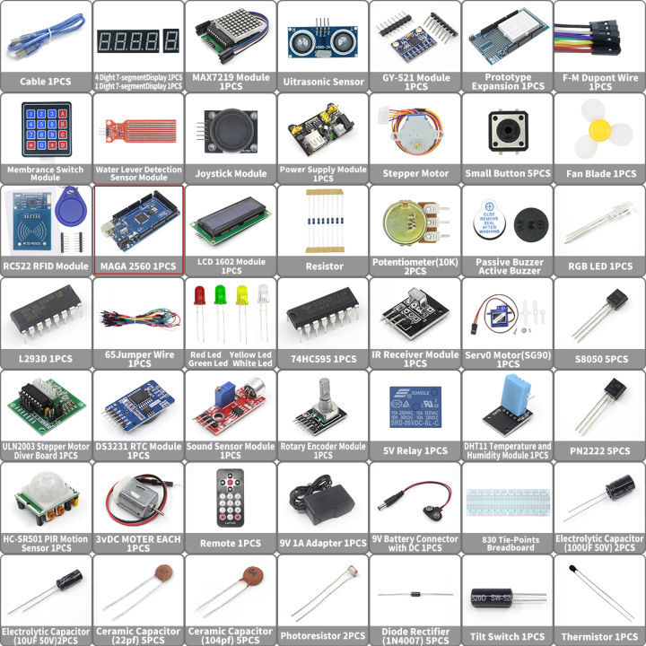 EQV%20MEGA%202560%20Project%20The%20Most%20Complete%20Starter%20Kit%20for%20Arduino%20Mega2560%20Nano%20with%20LCD1602%20IIC%20/%20Ultrasonic%20Sensor%20/%20Tutorial%20-%20Image%203