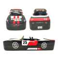 Racing Car Style Metal Pencil Box. 