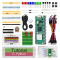 Freenove Basic Starter Kit for Raspberry Pi Pico 1 2 W, 386-Page Detailed Tutorial, 140 Items, 55 Projects, Python C Code. 