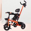 3in1 Baby Tricycle Stroller Walker Push Along with Back Rest - Strollers For Kids |. 