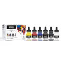 Liquitex Professional Acrylic Ink, 1-oz (30ml), Essential Color Set, Set of 6. 