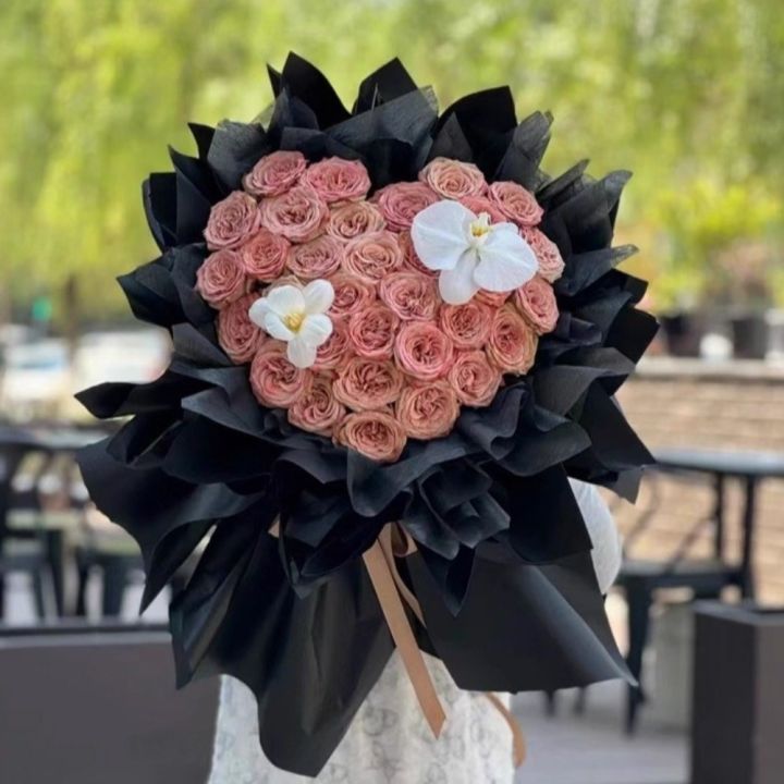 Floralcraft® Hand Tied Bags (1 Pack, Black) | Bouquet Bags 19cm X - View #6
