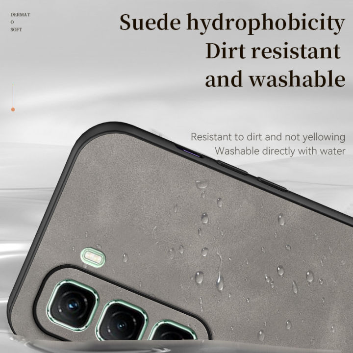 Sales%20promotion%20Matte%20Luxury%20Shell%20Sheepskin%2050Hot+Pro50HotInfinix%20for%20LenuoHot50ProHot50ProPlus%20Leather%20Shockproof%20Back%20Shell%20-%20Image%203