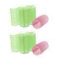 12X Big Self Grip Hair Rollers Cling DIY Hair Curlers 3cm &4Cm. 