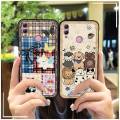 Mobile Case Anti-dust Phone Case For Huawei Honor 10 Lite/P SMART 2019 Phone Protector Cute Shockproof Graffiti Cover. 