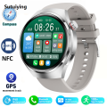 Sutuiying 2025 New GT Series 4 Pro Smart Watch Men AMOLED HD Screen Bluetooth Hot Selling Call GPS NFC Heart rate Waterproof Smart Watch For HUAWEI. 