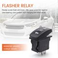 OUMERY 12V Universal 3-Wire Flash Controller W/Turn Signal Switch LED Light Flasher Blinker Relay for Boat Trucks Car ATV UTV. 