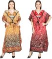 Maxy For Women - Maxi Night Dress - Rayon Maxi Nighty Full Length - Indonesian Batik Ariana Maxy - Makes You Feel Cool in Hot Weather. 