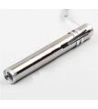 Mini Portable Pen Light Led Pocket Torch Light Silver Smart Gallery. 