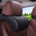 Memory Foam Car Neck Pillow PU Leather Car Headrest Pillows Car Neck Rest Seat Headrest Cushion Pad For Auto Interior Accessory. 