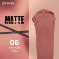 MARS Matte Muse Mousse Lipstick 3ml with Doe-Foot Applicator | Highly Pigmented | Smooth Texture | Hydrating Formula | Blurry Lips Effect. 