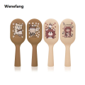 Wenefang Milk Tea Bear Hairdressing Comb Detangling Tangled Teasing Brush 2025 For Hair Comb Pro Hair Brush Professional Hairdressing Tools. 