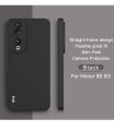 Silicone Case for Honor 90 5G with Camera Protection,Straight Edge Slim Design with Button Protection ,Lanyard Hole Design Full Body Cover for Honor 90 5G. 