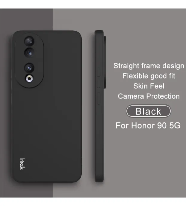 Silicone%20Case%20for%20Honor%2090%205G%20with%20Camera%20Protection,Straight%20Edge%20Slim%20Design%20with%20Button%20Protection%20,Lanyard%20Hole%20Design%20Full%20Body%20Cover%20for%20Honor%2090%205G%20-%20Image%208
