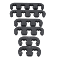 Universal 7mm 8mm for Spark Plug Wire Separator Divider Ignition Lead Wire Divider Separator Clip Black. 