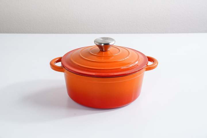 Bakers%20Secret%20Double%20Enameled%20Cast%20Iron%20Cooking%20Pot%202L%20Orange%20-%20Image%202