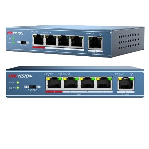 Hikvision 4 Port Fast Ethernet POE Switch