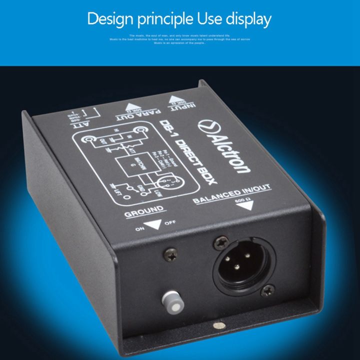 JINMY%202X%20DB-1%20Single%20Passive%20Impedance%20Converter%20DIBOX%20Front%20Stage%20Effector%20DI%20Box%20-%20Image%204