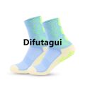 Difutagui Breathable Unisex Sports Football Socks Women Men Color Matching Bargain price Outdoor Mid-calf Length Anti Slip Baseball Soccer Socks. 