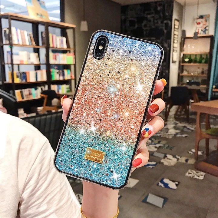 iPhone 7+ or 8+ Premium Rhinestone Crystal Diamond Gradient