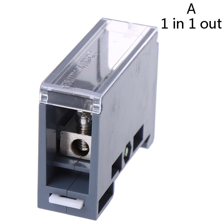 150A Din Rail Terminal Block Distribution Box One in Multiple out Universal Power Junction Box for Circuit Breaker
