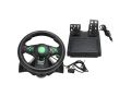 Gaming Steering Wheel with Pedals 180 Degree Rotation Vibration USB PC Steering Wheel for X-Box 360/PS3/PS2/PC. 