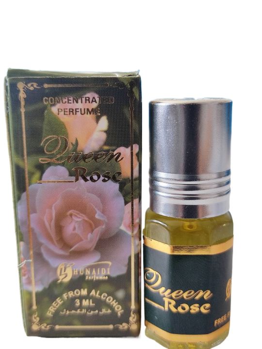 Attar Perfume Queen Rose , 3Ml, Imported Dubai