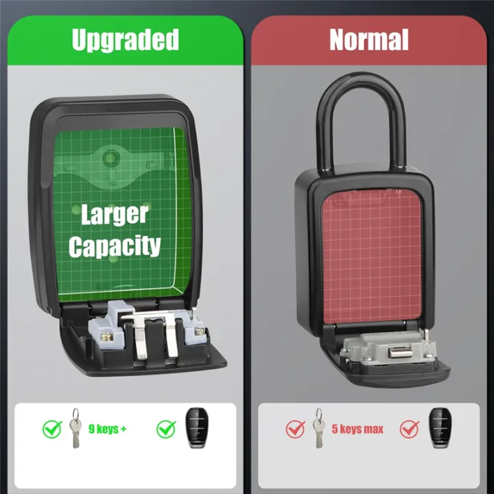Nullmul%20Key%20Lock%20Box%20with%20Code,Large%20Lock%20Box%20for%20House%20Key%20Portable%20Lock%20Box%20for%20Keys,4%20Digit%20Combination%20Key%20Safe%20Storage%20-%20Image%203
