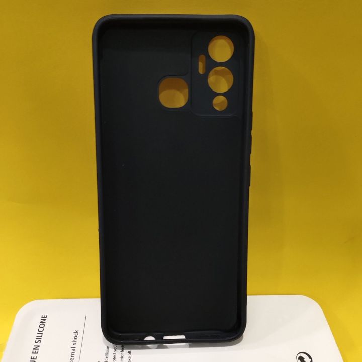Infinix%20Hot%2012%20Play%20%20Silicone%20Soft%20Cover%20Case%20%20-%20Microfiber%20%20Inside%20-%20Image%202