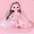 Chinese Ancient Style Doll Multiple Colors Ancient Dress Bjd Doll Hanfu Princess Little Princess 17cm Ancient Girl Doll Plastic Chinese Costume 17cm Hanfu Princess Dolls Girl Toys. 