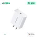 ( CD137 60449) UGREEN 20W USB C Charger PD Fast Charger Block USB-C Wall Charger Power Adapter Compatible with i OS and android IN WHITE. 