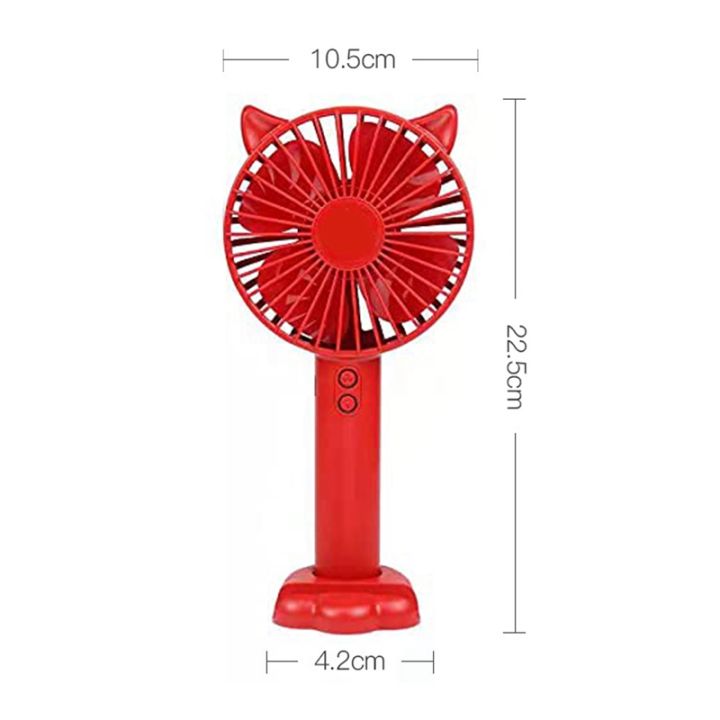 FORIDE%20Handheld%20Electric%20Fan%203-Speed%20Variable%20Speed%20Mini%20Portable%20Rechargeable%20Desktop%20Night%20Light%20Silent%20Fan,%20With%20Battery-D%20-%20Image%202