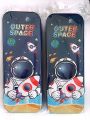 Outer Space Pencil Box for Kids Cartoon Pencil Case. 
