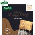 ProArt Imitation Gold/Silver/Bronze Leaf, 14x14CM - 100 Sheets. 